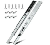 HBL’ 2 Pairs | Soft Close Drawer Runners 550mm, Heavy Duty Cabinet Drawer Slides Replacement - Ball Bearing Full Extension Draw Runner, 50KG Capacity, Made of Cold-Rolled Steel.