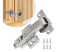 HBL' 4Pack 90° Cabinet Hinge for Blind Corner, 35MM Soft Close Corner Hinge