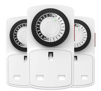 HBN 24 Hour Plug-in Compact Timer Plug Socket, Min