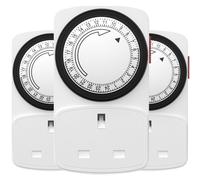 HBN Mechanical Timer Plug Socket, 24 Hour Segment