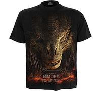 HBO - Hod - Dragon Throne - Front Print T-Shirt Black - XL