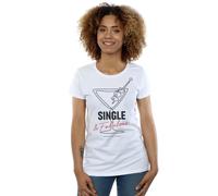 HBO Women's Single & Fabulous Cotton T-Shirt in White | Size: Large HBO White L