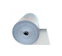 HBOOMOEM Aluminum Foil Thermal Insulation Film，Heat Reflective Thermal Insulation Aluminium，Suitable for Attics, Windows, Garages, Rvs, Pipes, Walls, Air Ducts.(300CM/118.1IN,3CM/1.18IN)