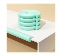 HBOOMOEM Edge Guard, Soft Rubber Corner Protectors, Scratch Resistant and Wear Resistant, Waterproof and Durable Suitable for Tables, Fireplaces, and Countertops.(Light Green,400cm/157.5in)
