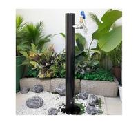 HBOOMOEM Garden Freestanding Tap,Stainless Steel Water Column Decorative Water Tap,Suitable for Garden Decoration, Irrigation, Car Washing, Cleaning, Sanitation, Etc.(60cm/23.6in,C)