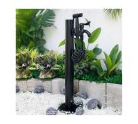 HBOOMOEM Garden Freestanding Tap，Stainless Steel Water Column Decorative Water Tap，Suitable for Garden Decoration, Irrigation, Car Washing, Cleaning, Sanitation, Etc.(60cm/23.6in,D)