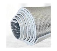 HBOOMOEM Radiator Reflector Panels for Floor，Heat Reflective Thermal Insulation Aluminium ，Suitable for Floors, Attics, Garages, Windows, Sheds, Cabins, Kennels.(1000CM/393.7IN,3CM/1.18IN)