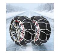 HBOOMOEM Snow Chains For Car Tires，Tire Chains For Trucks，Easy To Install, With A Sturdy And Durable Structure, Suitable For Muddy, Snowy, Icy, And Off-Road Conditions.(175/50-15)