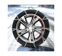 HBOOMOEM Snow Chains, Tire Chains for Cars, Sturdy Structure | Automatically Secures and Installs with a Single Pull, Ensuring Safe Use(205/80R15)