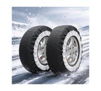 HBOOMOEM Snow Socks for Tires, Tire Snow Socks, Wear Resistant | Full Coverage Design, Strong Grip, and Quick, Easy Installation(175/80R16)