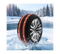 HBOOMOEM Snow Socks for Tires, Winter Tire Snow Chains, 360° Snug Fit | Breaks Ice and Prevents Slipping, Provides Powerful Traction, and Installs Quickly(245/30R20)