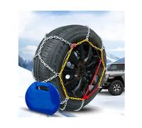 HBOOMOEM Snow Tire Chains，Tire Chains For Pickup Trucks，Easy Installation Without The Need For A Jack, Convenient For Storage, And Suitable For Cars, Trucks, And Suvs.(235/60R18)