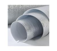 HBOOMOEM Thermal Insulation Aluminium Foil Membrane，Heat Reflective Thermal Insulation Aluminium，Suitable for Radiators, Floors, Roofs, Walls, Offices, Heat Reflectors.(800CM/315IN,1.5CM/0.59IN)