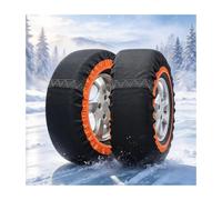 HBOOMOEM Tire Chains for Cars, Winter Tire Snow Chains, Strong Grip | Full Coverage Design, Quick to Install, Does Not Damage The Tires(275/30R20)