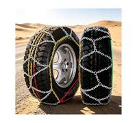HBOOMOEM Tire Chains for Trucks, Tires Metal Snow Chains, Strong Grip | Manganese Alloy, Easy to Install, Portable and Reusable(205/80-16)