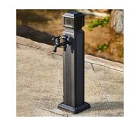HBOOMOEM Vertical Pillar Floor Mount Water Tap，Free Standing Gardens Column，Freestanding Garden Hose Stand with Faucet，Suitable for Garden Decoration, Sanitation, Etc.(Normal,65CM/25.6IN_C)