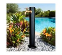 HBOOMOEM Vertical Pillar Floor Mount Water Tap，Freestanding Outdoor Vertical Square Garden Water Column，Suitable for Garden, Backyard, Lawn, Sanitation, Etc.(Hexagonal,60CM/23.6IN_F)