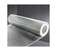 HBOOMOEM Wall Thermal Insulation Reflective Film，Radiator Insulation Foil Vapour Barrier，Suitable for Attics, Roofs, Sun Rooms, Warehouses, Floors, Walls, Rvs, Etc.(400CM/157.5IN,1.5CM/0.59IN)
