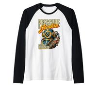 HBOT Hyperbaric Technician Oxygen Wound Chamber Raglan Baseball Tee