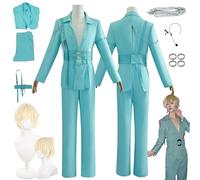 HBQC Anime Cosplay Costume Alien Stage Blink Gone Cosplay Costume Full Set Wig Set - Adult Style, Halloween Carnival Party Dress Up