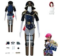 HBQC Anime cosplay costume Arcane Season 2 Vios Iay costume full set wig set adult Halloween carnival party dress up set