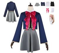 HBQC Anime Cosplay Costume 'I Want To Eat Your Pancreas' Rubycospay Outfit, Full Wig Costume Set, Adult Halloween Carnival Party Set