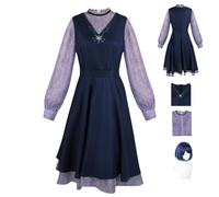 HBQC Anime Cosplay Costume I Want To Eat Your PancreasSaki Kurokawa Cospay Costume Full Set Wig Set Adult Halloween Carnival Party