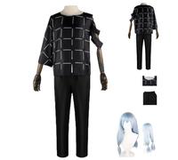 HBQC Anime Cosplay Costume Juju'tsu Kai'sen Mahito Full Set Wig Set Adult Halloween Carnival Party