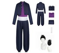 HBQC Anime Cosplay Costume Juju'tsu Kai'sen Mai Zen'infull Set Wig Set Adult Halloween Carnival Party
