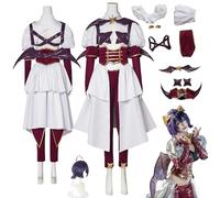 HBQC Anime Gushing Over Magical Girls Character Hoshino Maihime Complete Outfit - Adult Fashion Wig Costume, Christmas And Halloween Carnival Parties