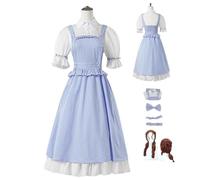 HBQC IdentityV Dorothy Cospay Costume Anime Cosplay Full Wig Set Adult Halloween Carnival Party Costume Set