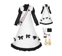 HBQC IdentityV Eurydice Cospay Costume Anime Cosplay Full Wig Set Adult Halloween Carnival Party Costume Set