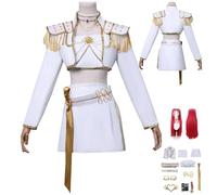 HBQC KPop Demon Hunters Rumi Anime Cosplay Costume Cosplay Costume Full Set Wig Set - Adult Style, Halloween Carnival Party Dress Up