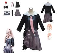 HBQC Project Sekai Colorful Stage Akiyama Mizuki Cospay Costume Anime Cosplay Full Wig Set Adult Halloween Carnival Party Costume Set