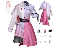 HBQC Project Sekai Colorful Stage Akiyama Mizuki Cospay Costume Anime Cosplay Full Wig Set Adult Halloween Carnival Party Costume Set