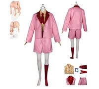 HBQC Project Sekai Colorful Stage Akiyama Mizuki Cospay Costume Anime Cosplay Full Wig Set Adult Halloween Carnival Party Costume Set