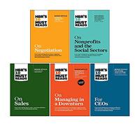 HBR's 10 Must Reads 5 Books Collection Set (Managing in a Downturn, CEOs, Sales, Nonprofits and the Social Sectors, Negotiation)