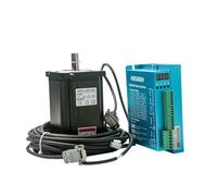HBS860H Hybrid Servo Driver AC 18-80V 8A Motor Driver With 86BYG118EC1000 Nema34 Closed Loop Servo Motor 8.5NM(HBS86H)