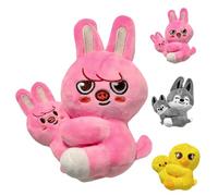 HBSFBH Stray Kids Plushie Stray Kids Soft Toy for Fans Christmas Birthday (One Large and One Small)