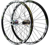 HBSSP Aluminum Alloy Bike Wheelset 27.5/29 Inch Double Wall Rim Disc Brake MTB Bicycle Quick Release Wheel 32H for HG/MS/XD Hub 11/12 Speed(XD,27.5 inch)