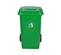 HBSSP Green Outdoor Industrial Trash Can Commercial Plastic Large Capacity Kitchen Waste Bins(100L)