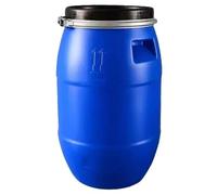 HBSSP Large Food Grade Plastic Bucket Open Top Storage Barrel Drum Keg