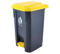 HBSSP Outdoor Pedal Thick Plastic Trash Can with Large Capacity For Community Kitchen Household Commercial(80L)