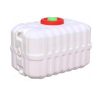 HBSSP Potable Water Tank Outdoor Plastic Water Storage Carrier Durable Water Container Food Grade with Tap for Travel Hiking Camping Emergency(White,320L)