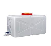 HBSSP Water Storage White Food-Grade Plastic Water Storage Container Very Suitable For Camping Picnics Self-driving Tours Fishing And Other Occasions(50L)