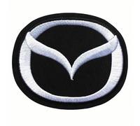 HBUNKT Car Emblem Patches for Mazda MX-5 2015-2023, Car Badge Patch Embroidered Badge Iron on Patch Sew On Embroidery Patch for Multiple Clothing Bags Vest Jackets Accessorie,A