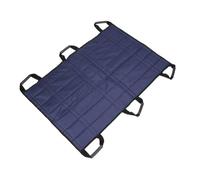Hburirrty 1 Piece Patients Transfer Belt Positioning Bed Pad Lifting Transfer Mat Navy Blue for Hospital Home Clinic Care Elderly Shifting Aid Care