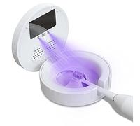 Hburirrty 1 Piece Toothbrush Disinfection Box Holder Factory Storage Box Smart Travel White