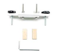Hburirrty 1 Set Metal Guitar Bridge Install Clamp Luthier Tools Replacement Spare Parts Guitar Parts