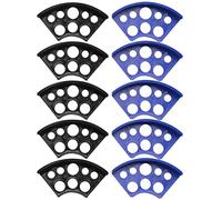 Hburirrty 10 PCS 8 Cap Holes Tattoos Ink Cup Holder Stand Pigment Tattoo Accessories Body